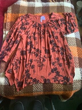 Boho long sleeved top